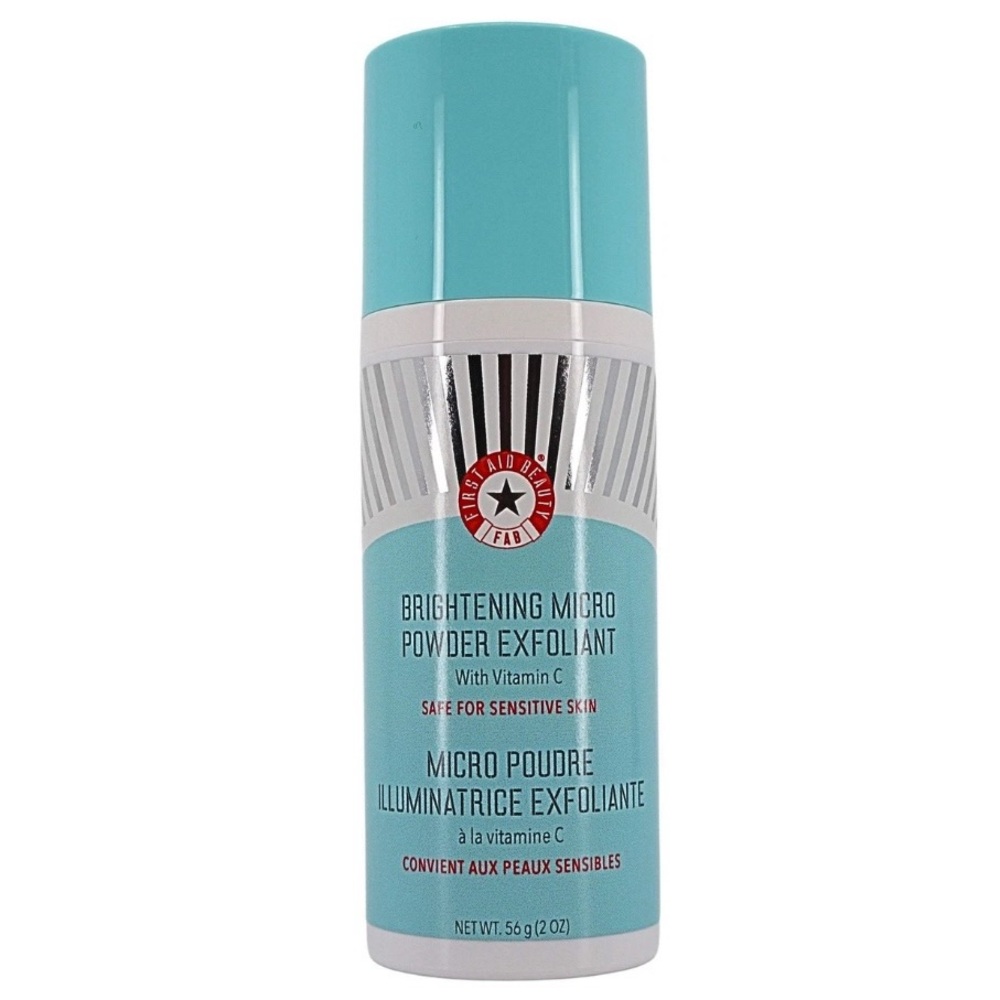 FIRST AID BEAUTY Brightening Micro Powder Exfoliant - 2 oz NEW/AUTHENTIC